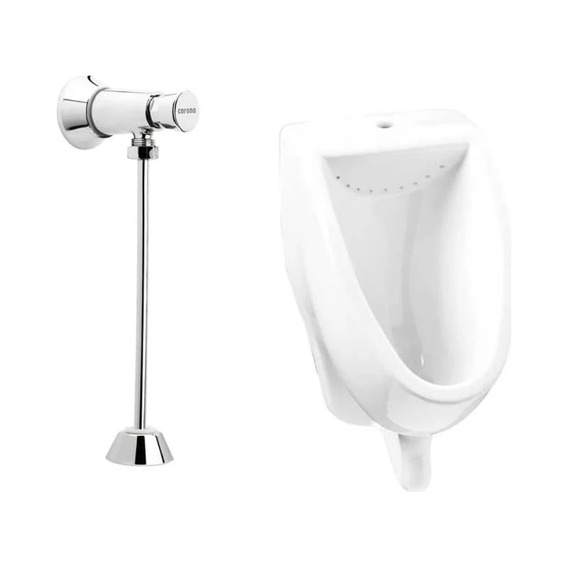 Orinal Grival Arrecife Grifería Push Expulsión