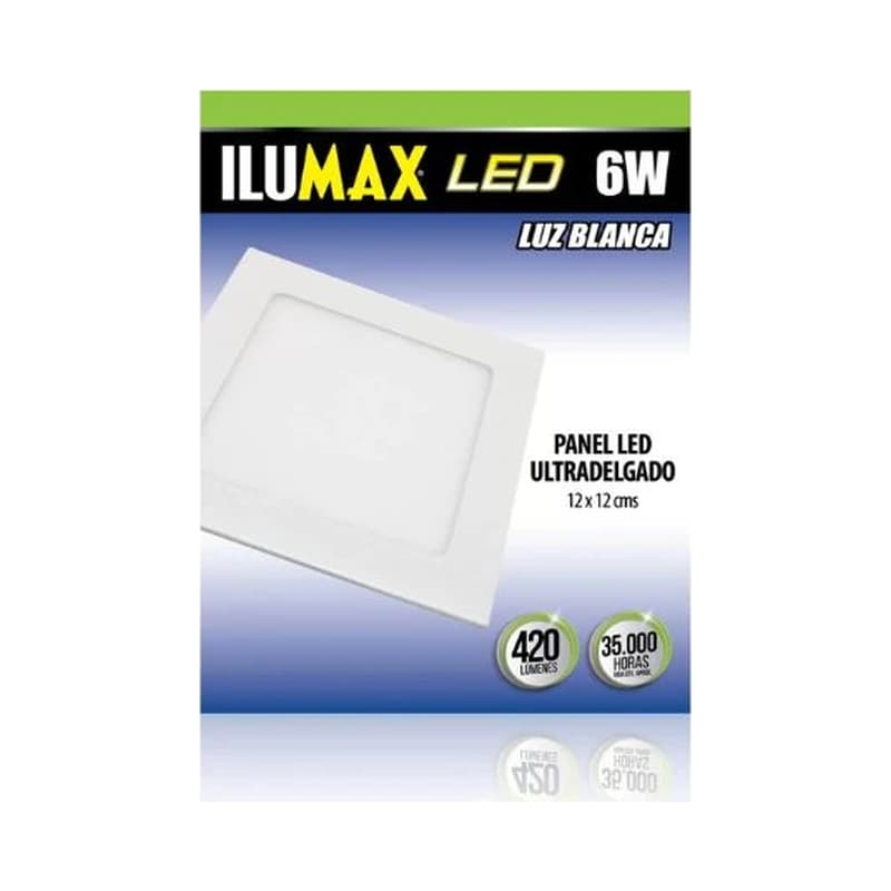 Panel LED Plano Ilumax 6W 12x12 cm