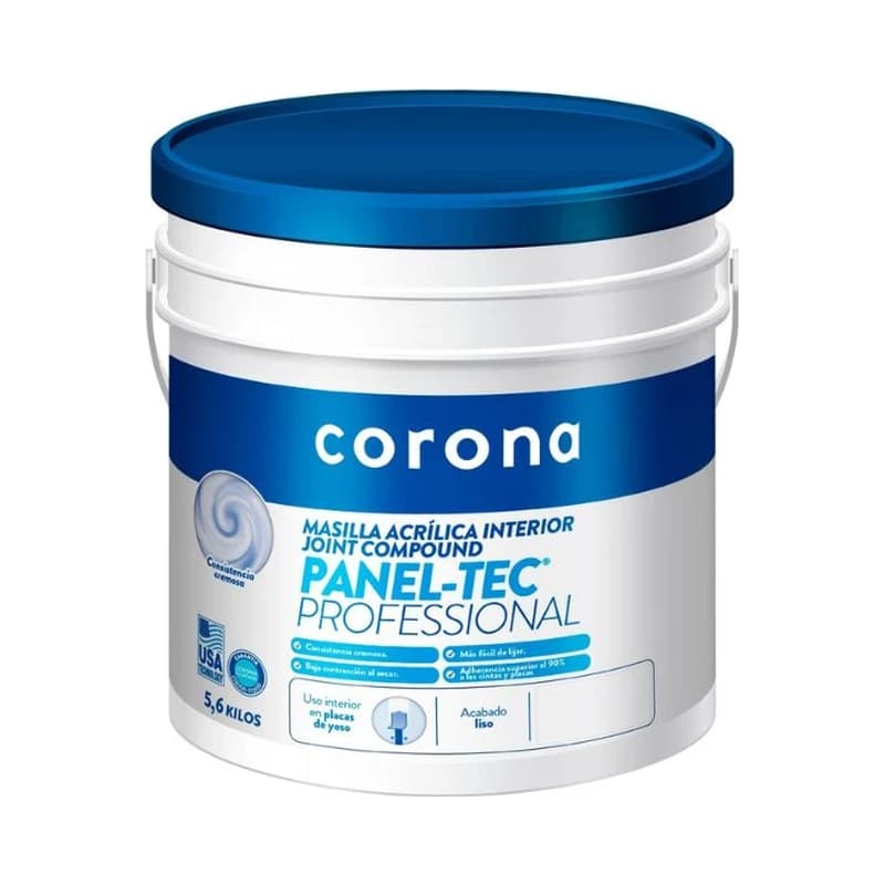 Estuco Panel Tec Básico Corona Galón 5.6 kg