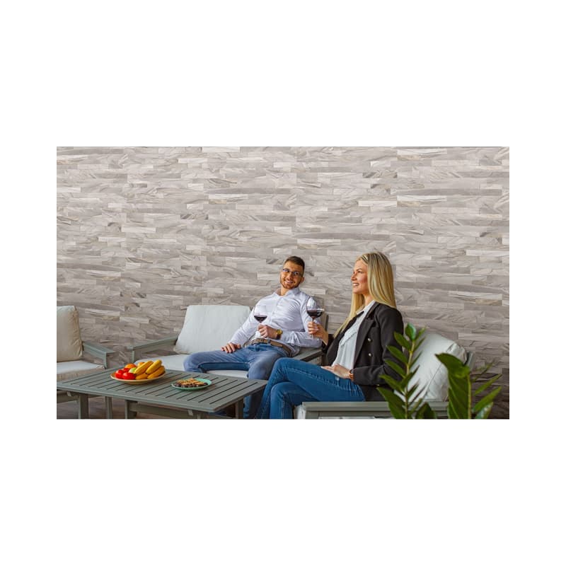 Pared Fachaleta Corona Usul Gris Cenizo Mate 34.5x62 cm por Caja 1.71 m2