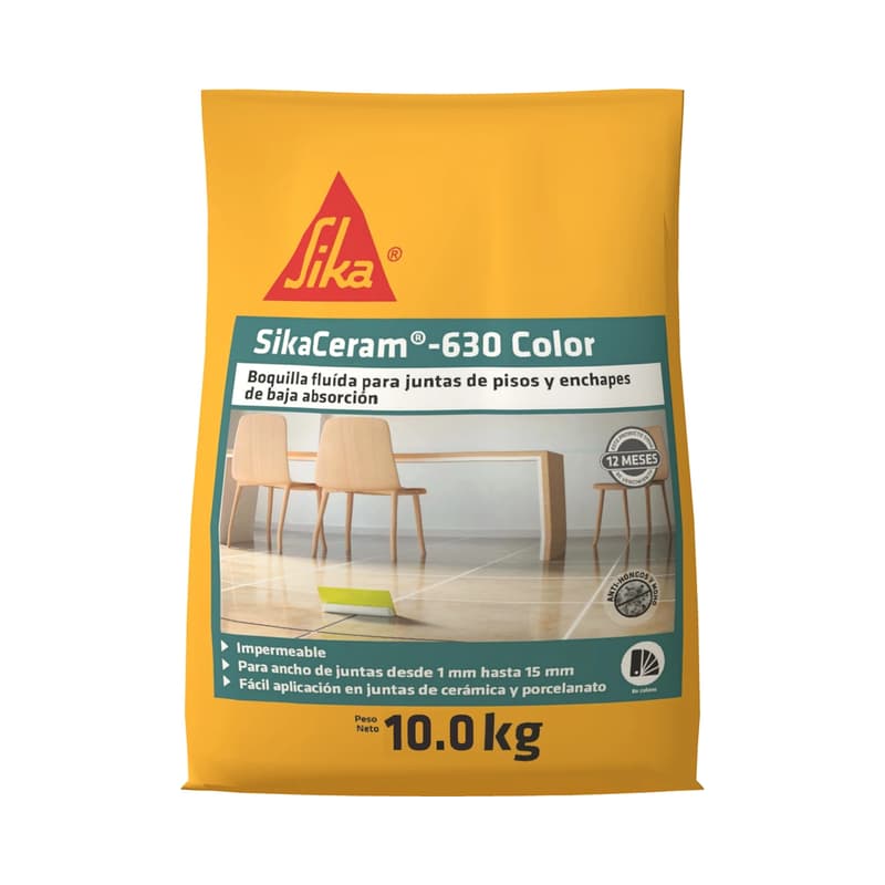 Pegante Cerámico Sika Cerámico 630 Gris 10 kg