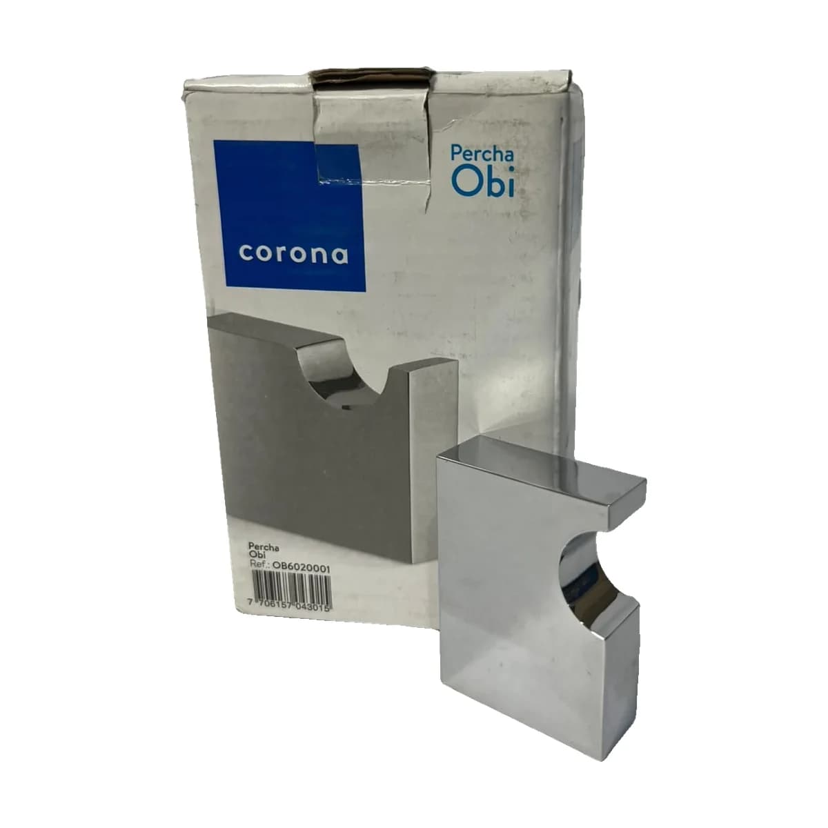 Percha Sencilla para Baño Línea Obi Grival