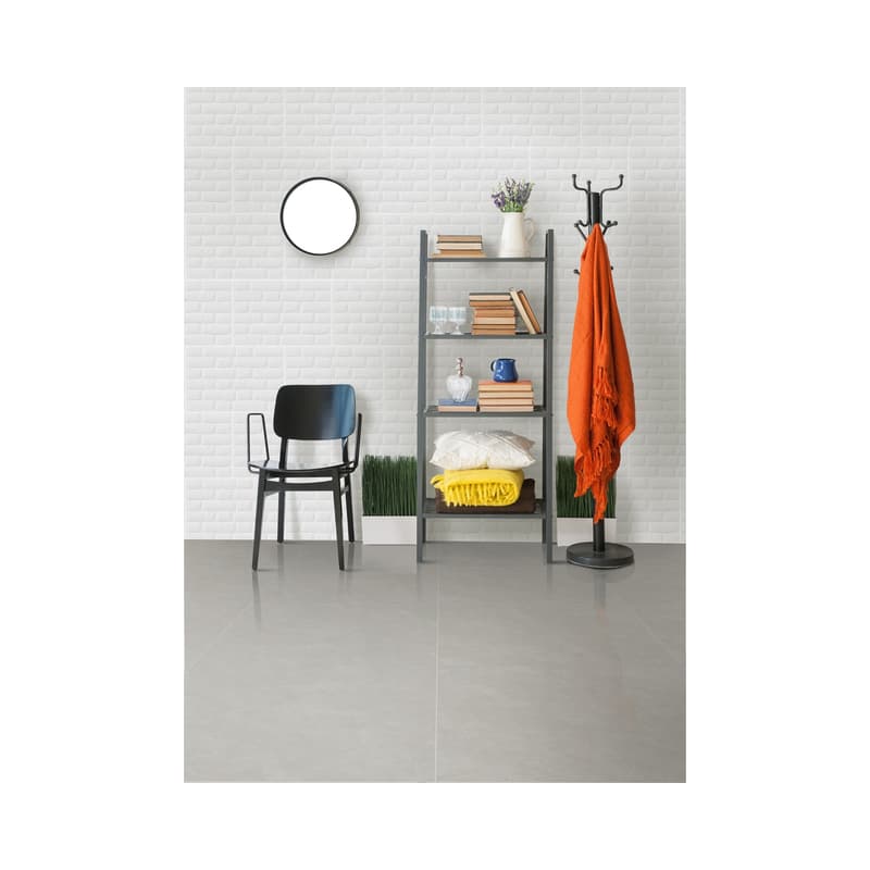 Piso Cerámico Corona Belaya Gris Brillante 51x51 cm por Caja 2.08 m2