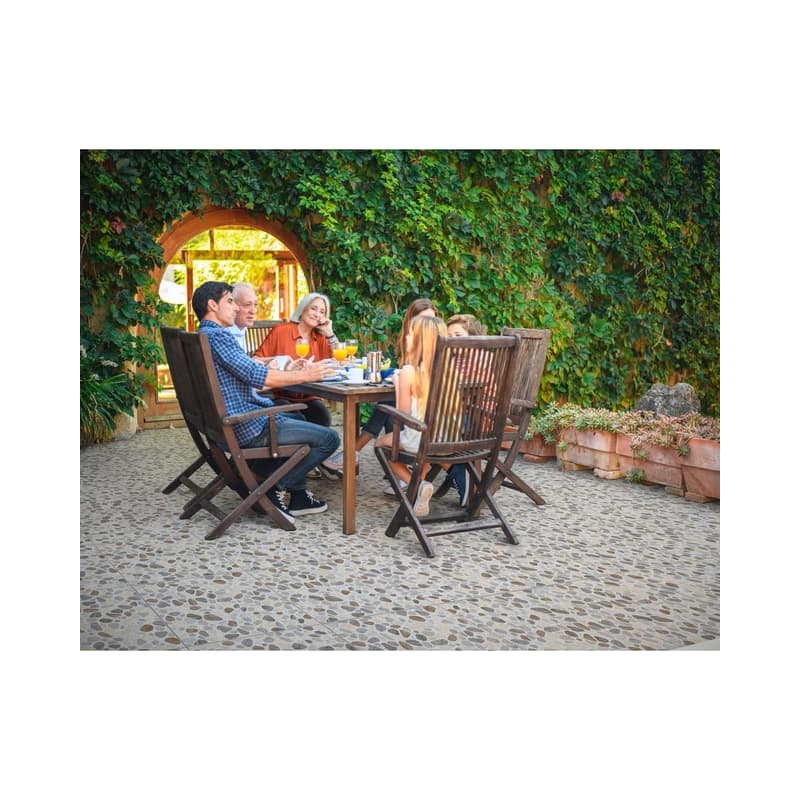 Piso Cerámico Corona Moira Multicolor Mate 51x51 cm para Exterior 2.08 m2