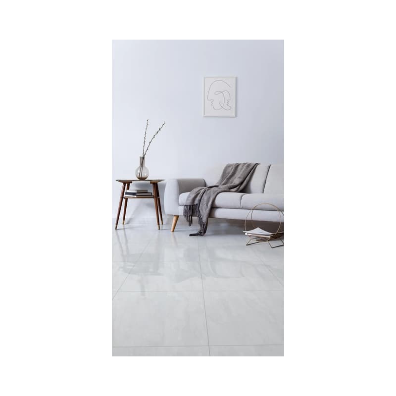 Piso Cerámico Parral Blanco Corona 60x60 Mármol