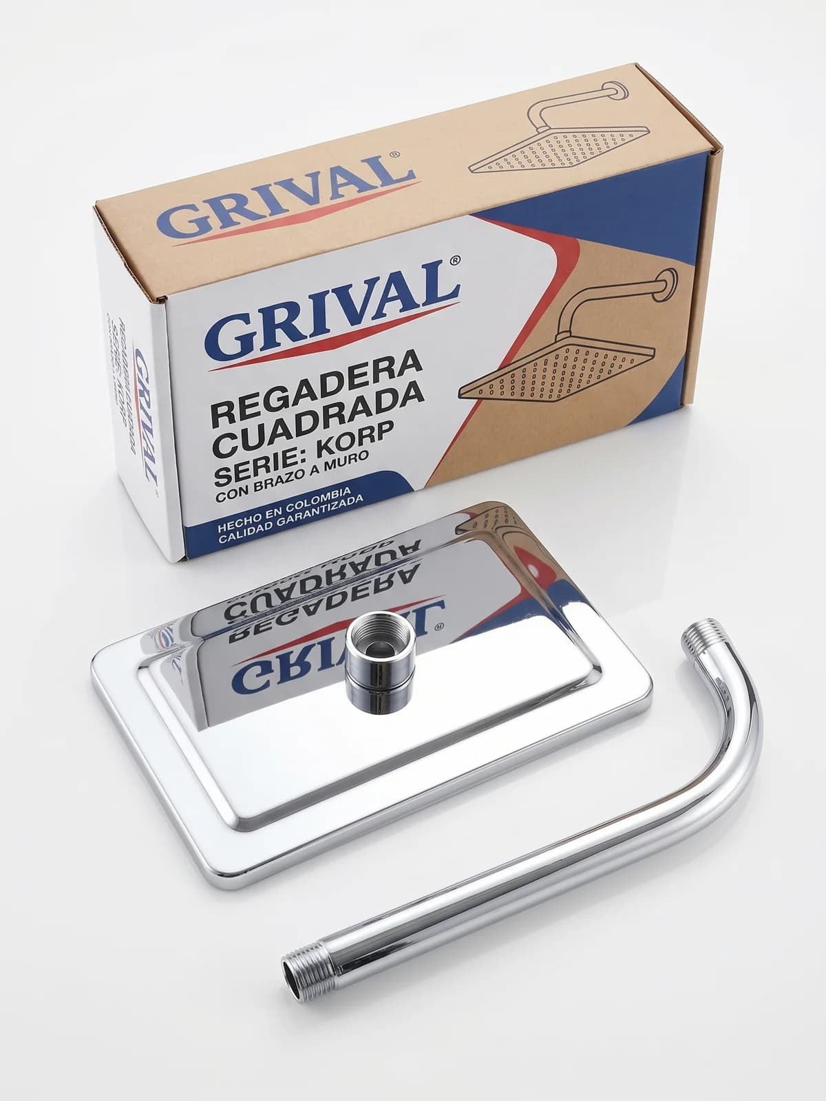 Regadera con Brazo Grival Alina para Ducha