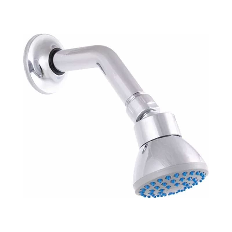 Regadera para Ducha Gerfor Aqua con Acabado Cromado y Diseño Ergonómico Minimalista