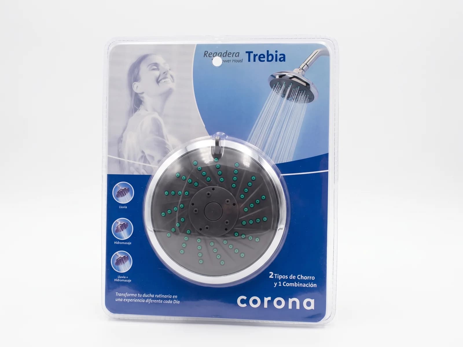 Regadera Grival Trebia para Ducha Cromo
