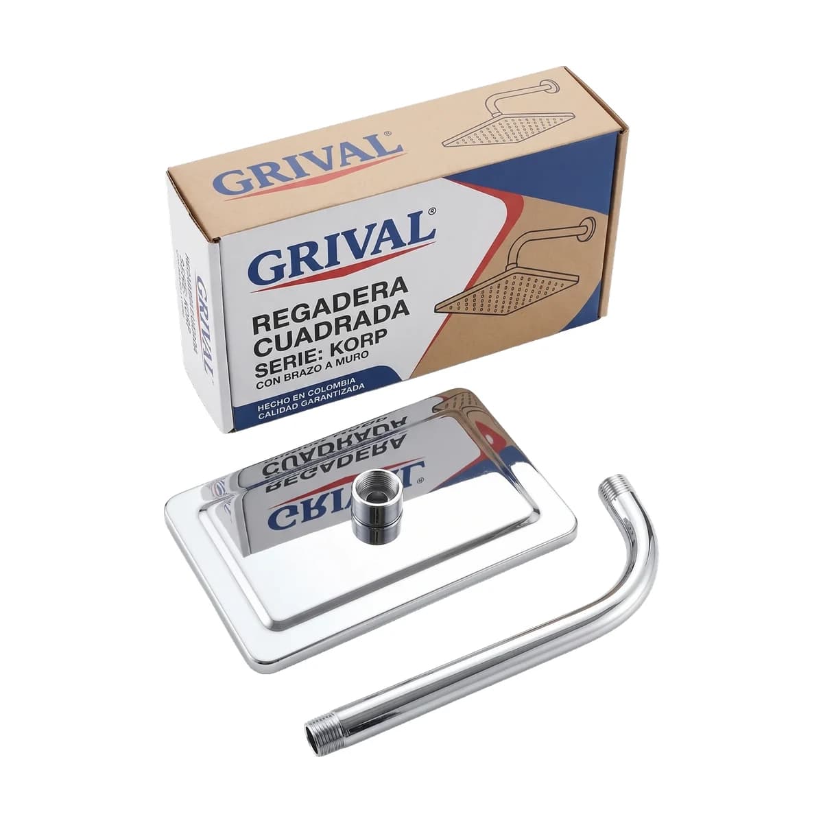 Regadera con Brazo Grival Alina para Ducha