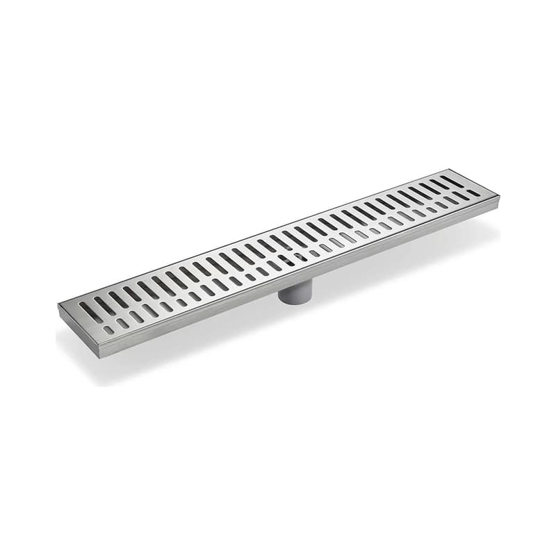 Rejilla Piso Grival Rectangular Acero Inoxidable 60 cm