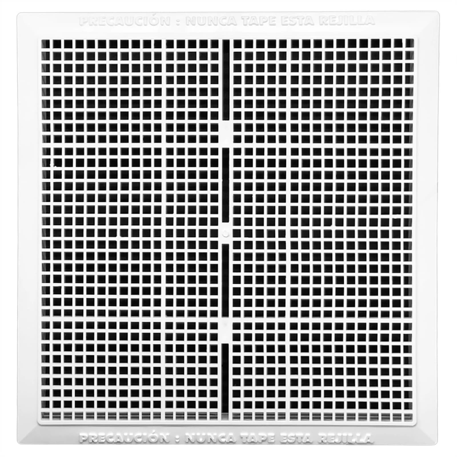 Rejilla Ventilación Blanca 28x28 cm