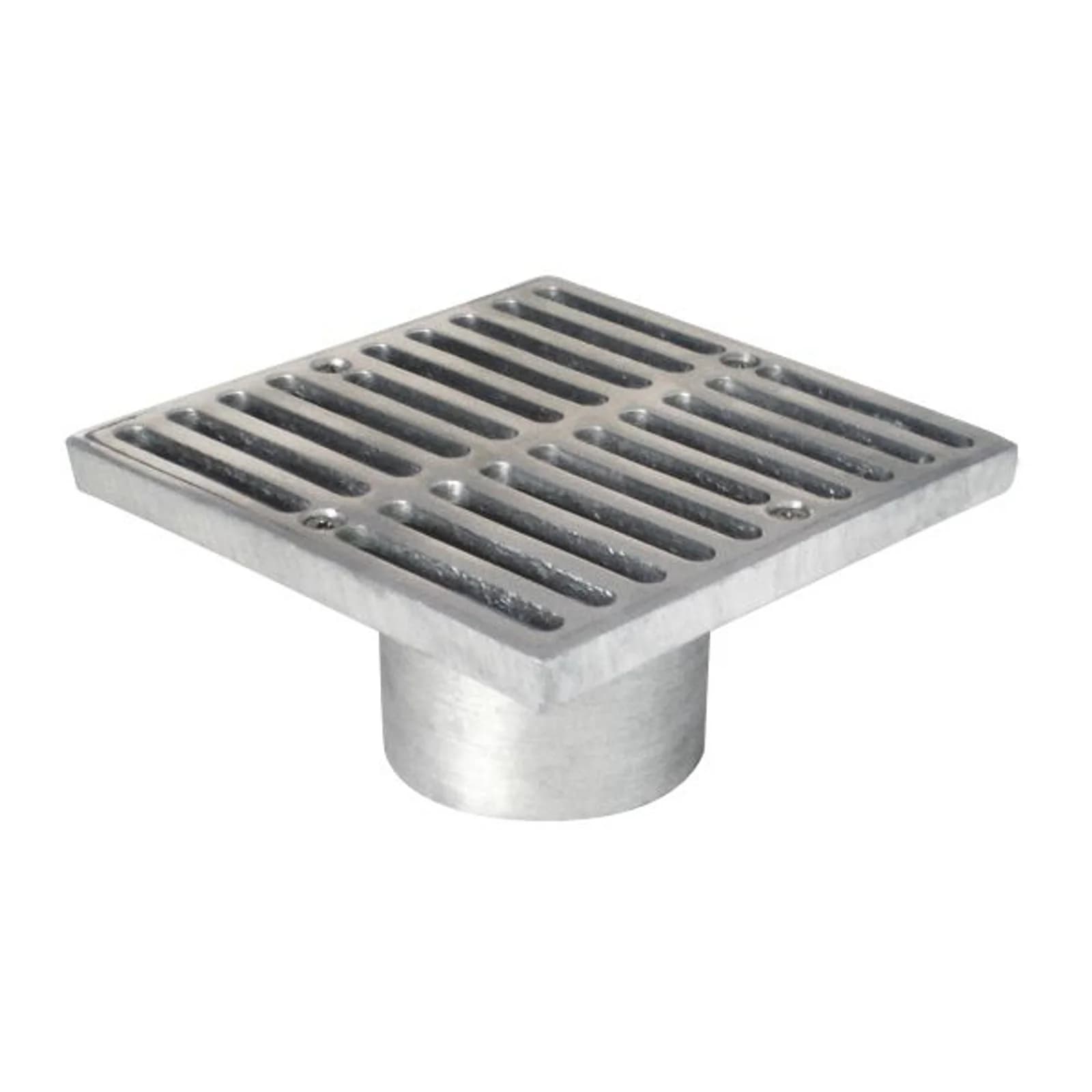 Rejilla de Piso Sosco Antic Aluminio 5x5x3 Pulgadas Pronalrej