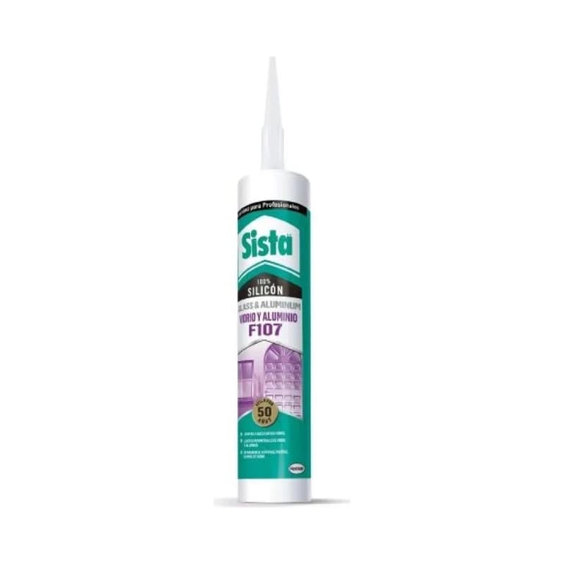 Sellador Acrílico Sista Dc Vya Negro 300 ml - Paquete x 4