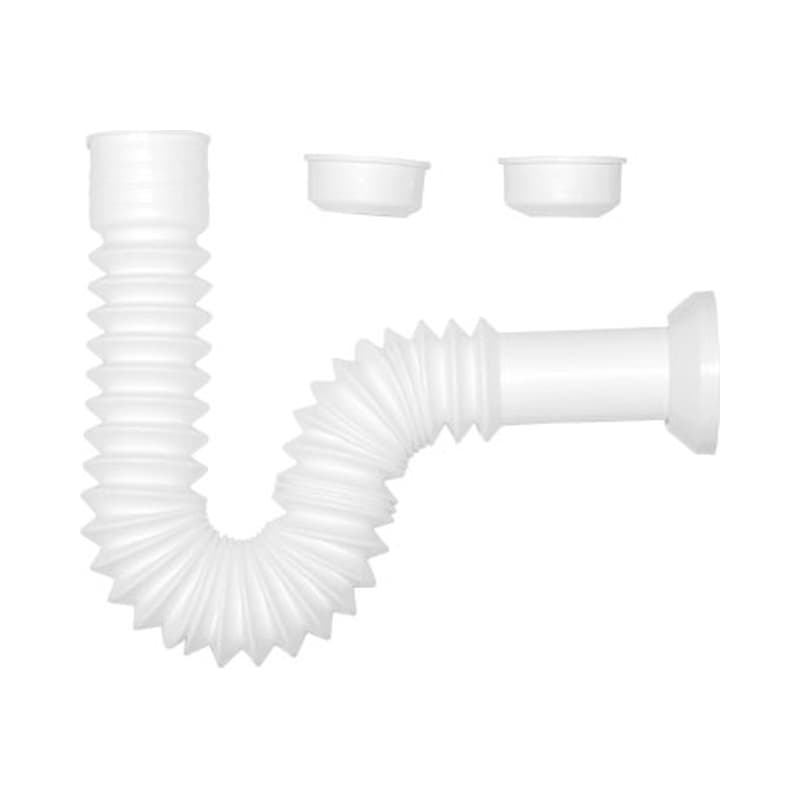 Sifón Acordeón Flexible Coflex para Lavamanos y Fregadero de Fácil Instalación