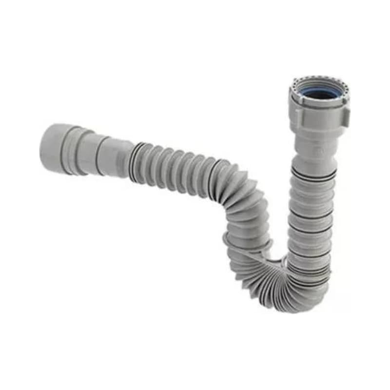Sifón Flexible Universal Lavaplatos Lavamanos