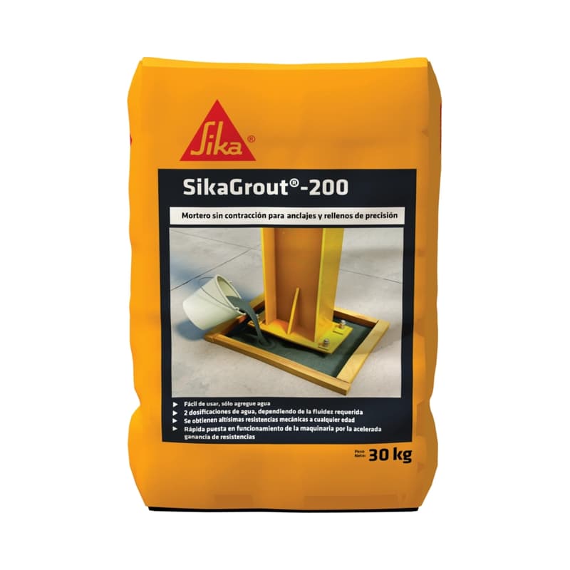 Sika Grout 200 Mortero de Relleno 30 kg
