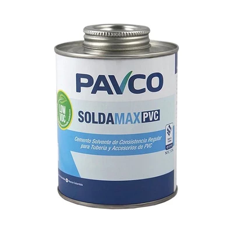 Soldadura PVC Pavco 1/128 Galón Pegamento