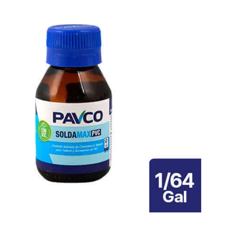 Soldadura PVC Pavco 1/64 Galón Pegamento