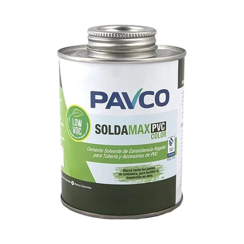 Soldadura PVC Pavco Verde 1/128 Galón