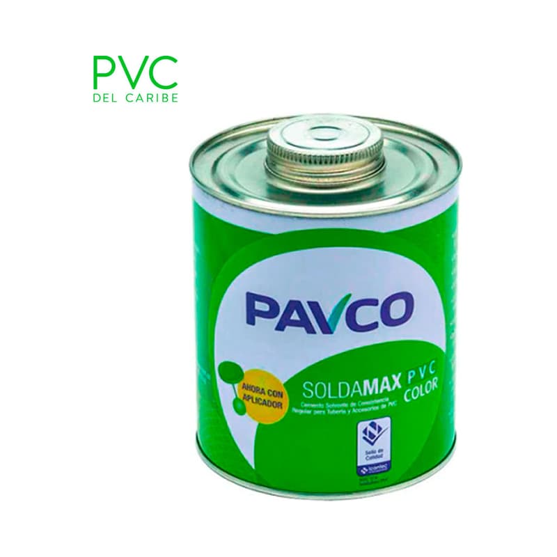 Soldadura PVC Pavco Verde 1/4 Galón