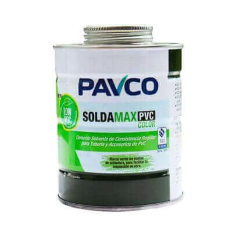 Soldadura PVC Pavco Verde 1/8 Galón