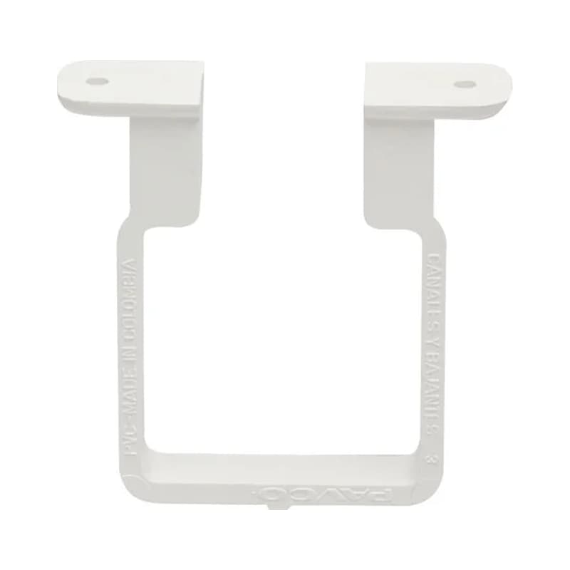 Soporte Bajante Pavco PVC Gris - Paquete x 12
