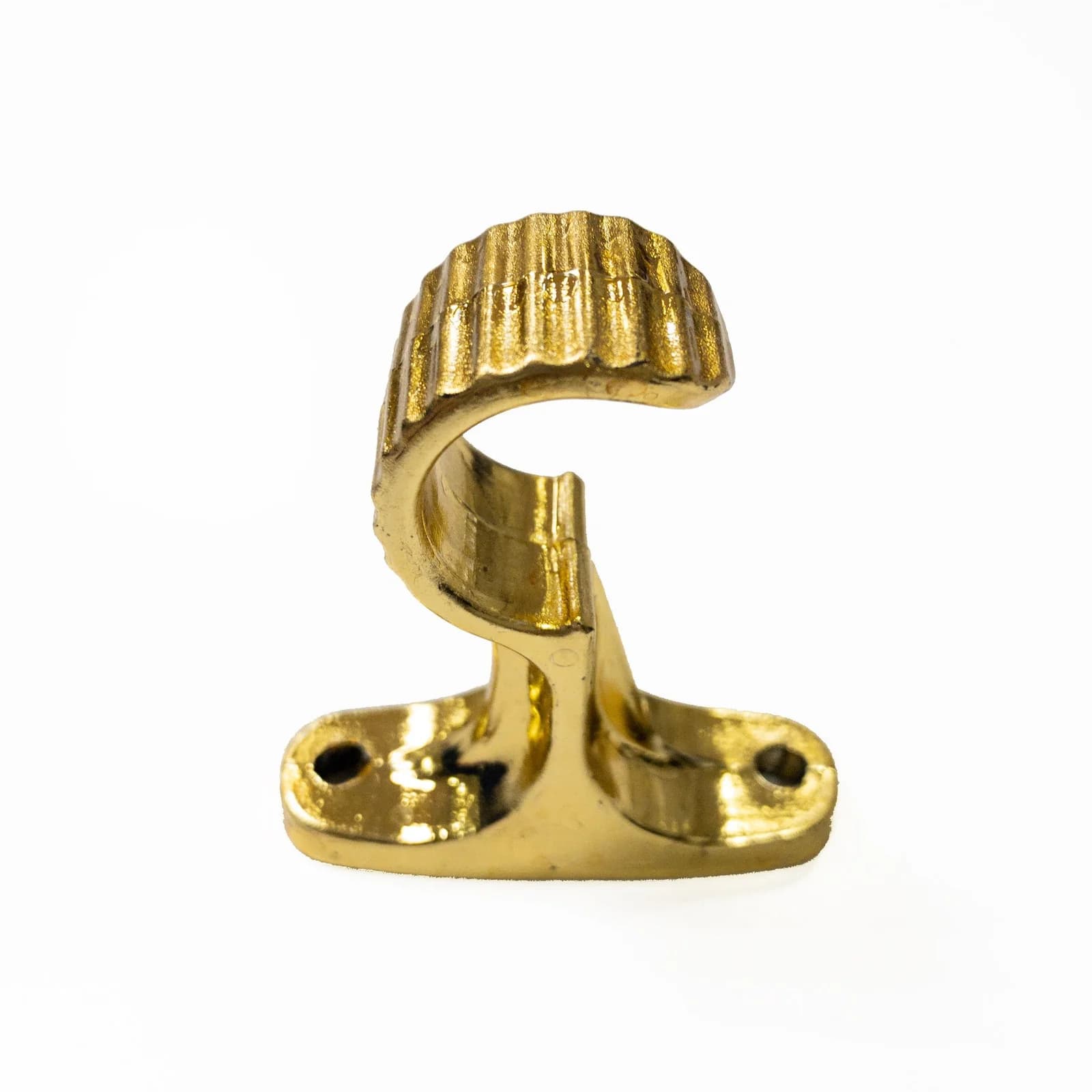 Soporte Cortinero Muro 3/4 Pulgada Dorado - Paquete x 2