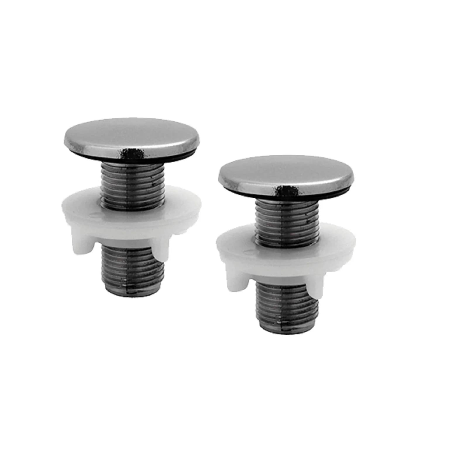 Tapón Decorativo Plástico Cromado 2 Unidades Grival - Paquete x 2