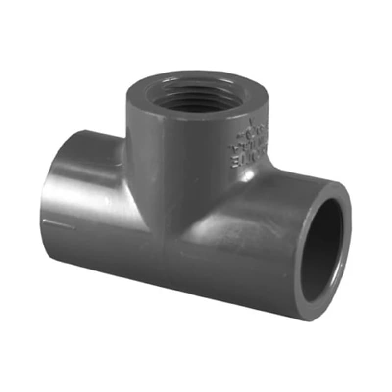 Tee PVC Gris Pavco Schedule 80 4 Pulgadas