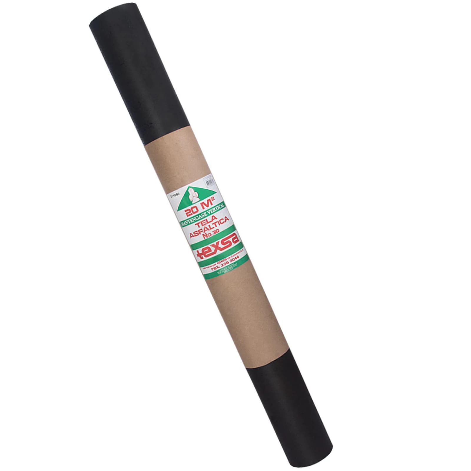 Tela Asfáltica Autoadhesiva Texsa Telatex x 20 m Negro