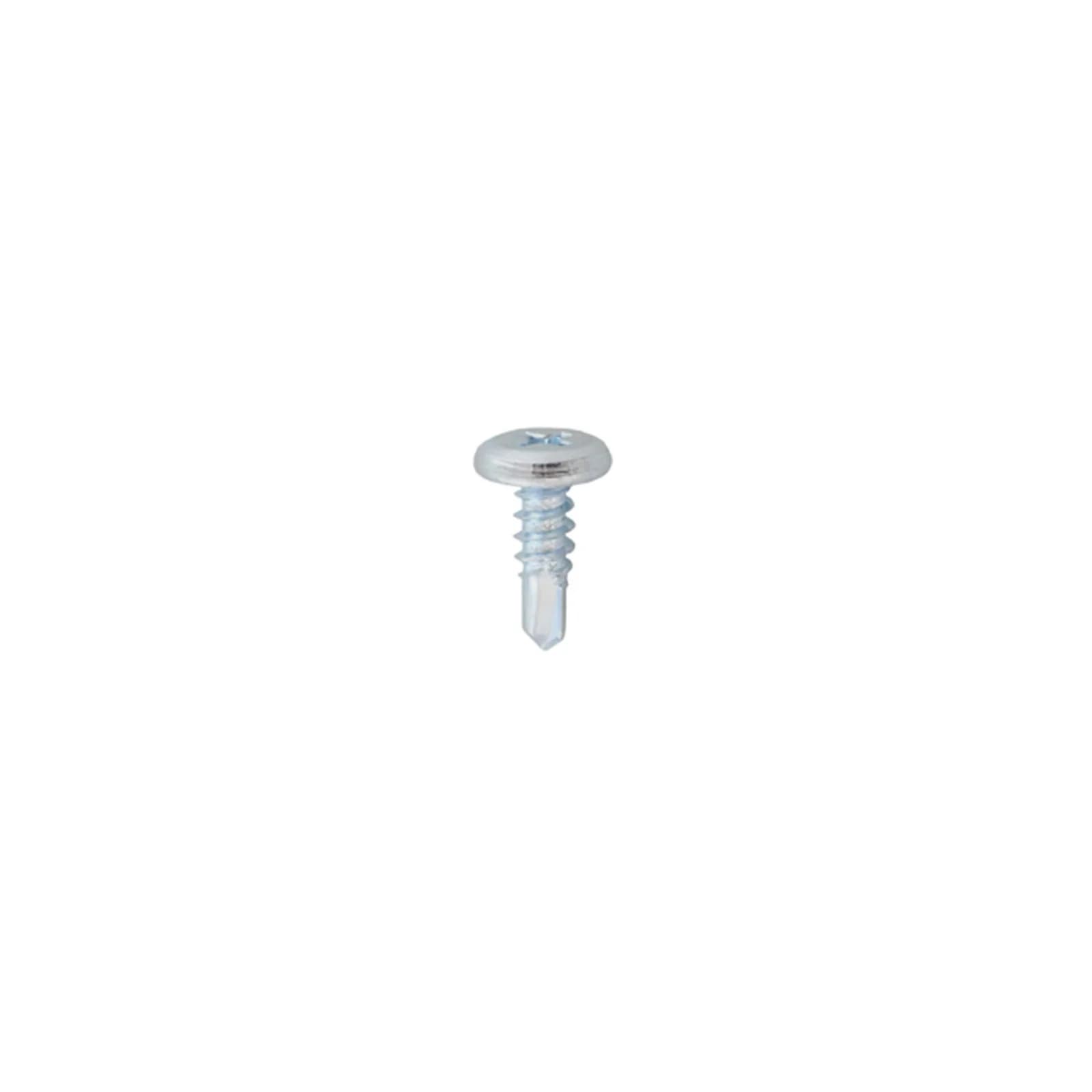 Tornillo Estructura Cabeza Pancake Punta Broca 8 x 1/2 Pulgada - Paquete x 100