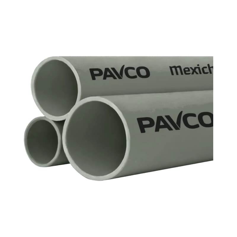 Tubo Conduit Pavco Sch40 1 1/2 Pulgadas x 3 Metros