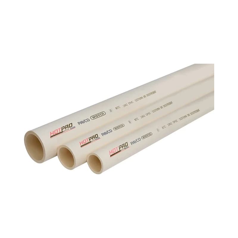 Tubo CPVC Pavco Hotpro 2 Pulgadas 6 Metros