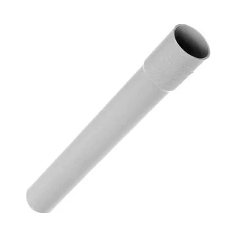 Tubo Extensión Acampanado Dicol Lavamanos Gris 25 cm