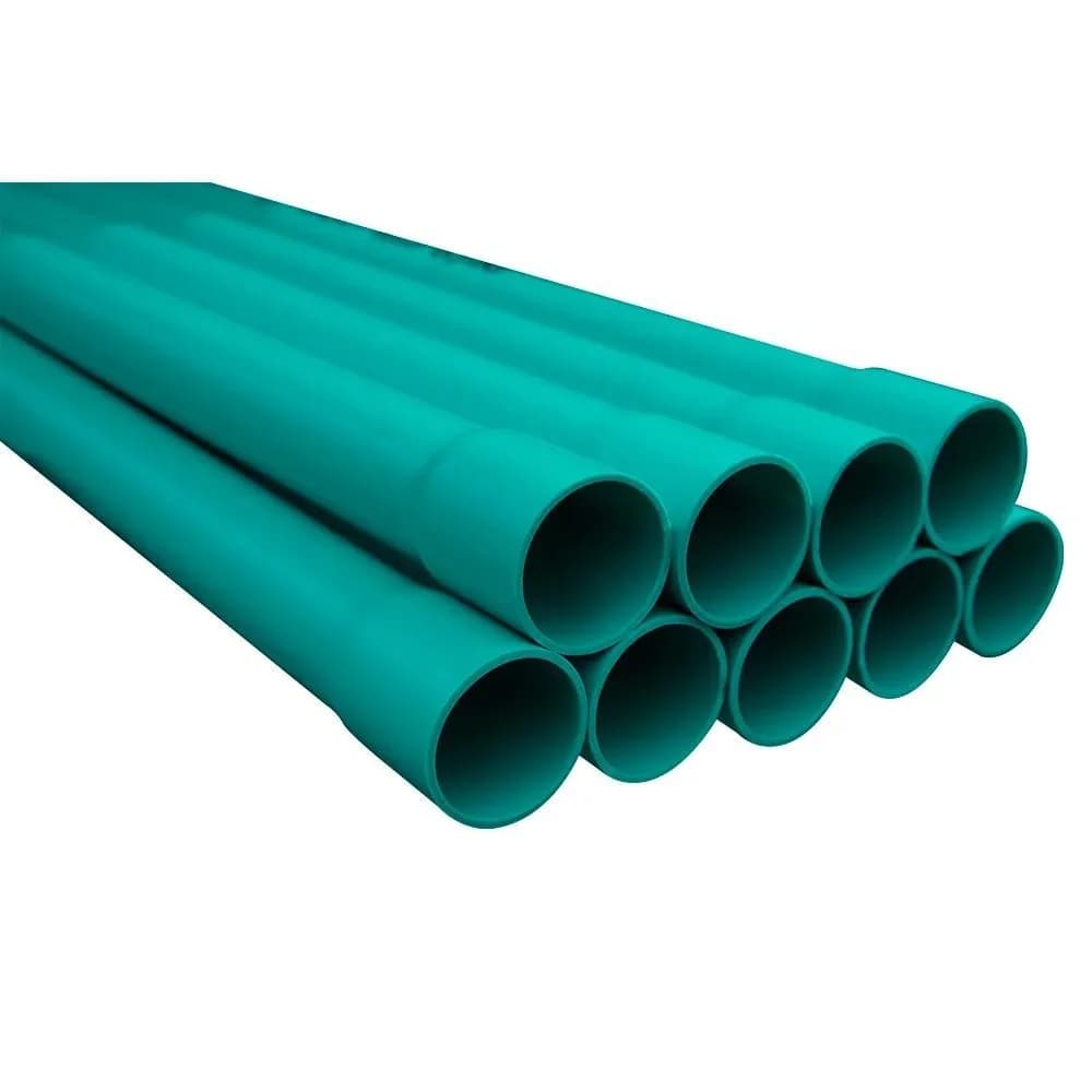 Tubo PVC Ducto Eléctrico Pesado DB Campana 6 Pulgadas x 6 m Pavco