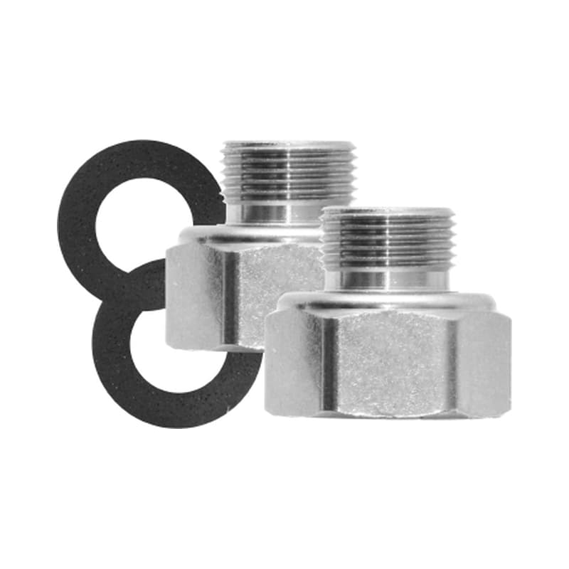 Adaptador para Monocontrol Coflex de 1/2 Pulgada FIP x 3/8 Pulgada Macho en Latón Niquelado