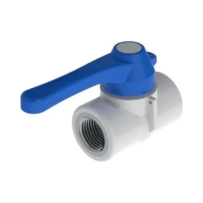 Válvula Bola PCP Metálica Inserto 1/2 Pulgada