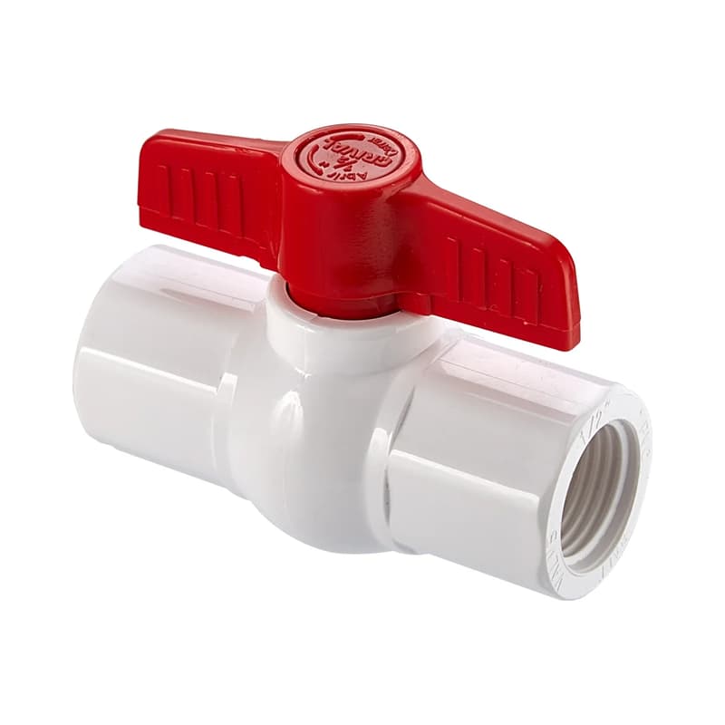 Válvula Bola PVC Roscar 1/2 Pulgada Grival - Paquete x 6