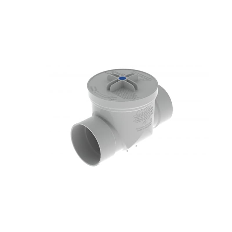 Válvula Check Anti-Retorno PCP de 4 Pulgadas en PVC para Aguas Residuales