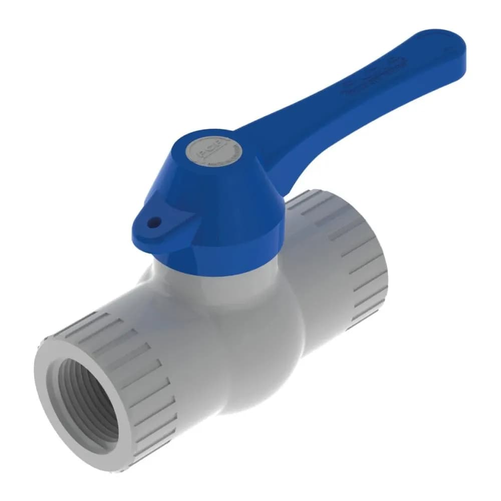 Válvula de Bola PVC de 2'' Roscar Pesada
