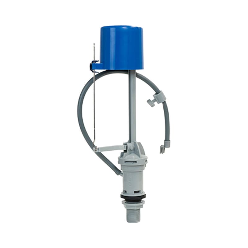 Válvula de Llenado para Tanque Sanitario de 1/2 Pulgada Coflex con Sistema Anti-sifón y Ajuste de Nivel de Agua