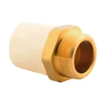 Adaptador Macho CPVC Pavco 1/2 Rosca Metálica