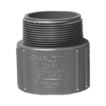 Adaptador Roscado Macho Pavco Pvc Gris Sch80 3 Pulgadas