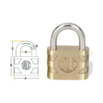 Candado Yale Alemán 850 Alta Seguridad