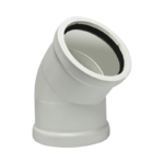 Codo Pvc Acueducto Pavco Radio Corto 3 Pulgadas 45 Grados