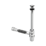 Desagüe Push Grival Sifón Botella Flexible Metálico