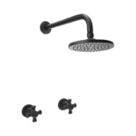 Ducha Grival Balta 8 Pulgadas Cruceta Koral