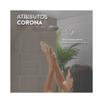 Ducha Grival Solid 8 Pulgadas Cromo