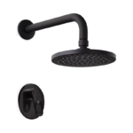 Ducha Monocontrol Grival Koral Mate Black Sd