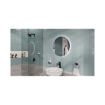 Espejo Aro Led Corona Premium Plateado 60Cm